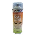 Aérosol peinture RAL 7001 gris fenêtre brillant 400ml