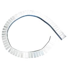 Tôle de réparation prédécoupée articulable pour ailes de voiture