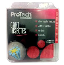 Gant micro-fibre insectes